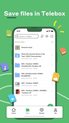 TeleBox云盘截图2