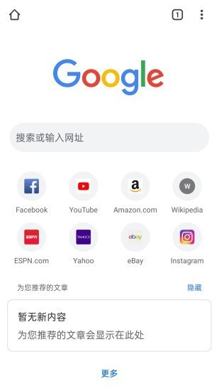 谷歌浏览器中文手机版截图3